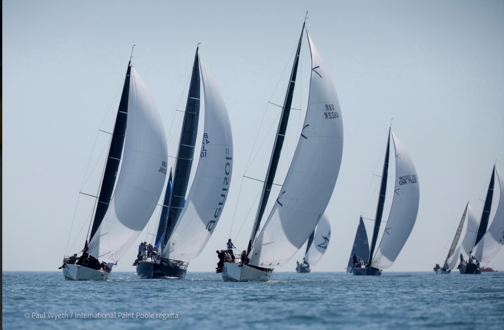 Mojito in the Class 1 fleet at Poole Regatta