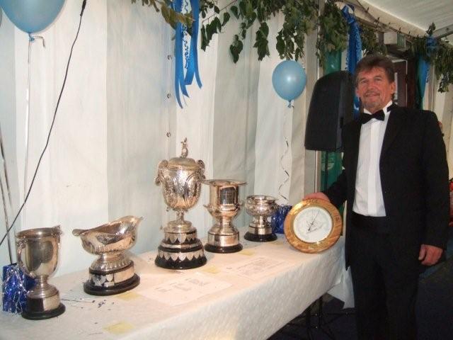 Cups and Trophies to be presented at the Summer Ball by Our Commodore - Dave Hulse