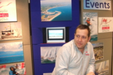 Neil Williams at the RYA Dinghy Show